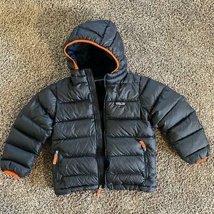 Kids Patagonia Hi-Loft Down Jacket, Size XS (5-6)